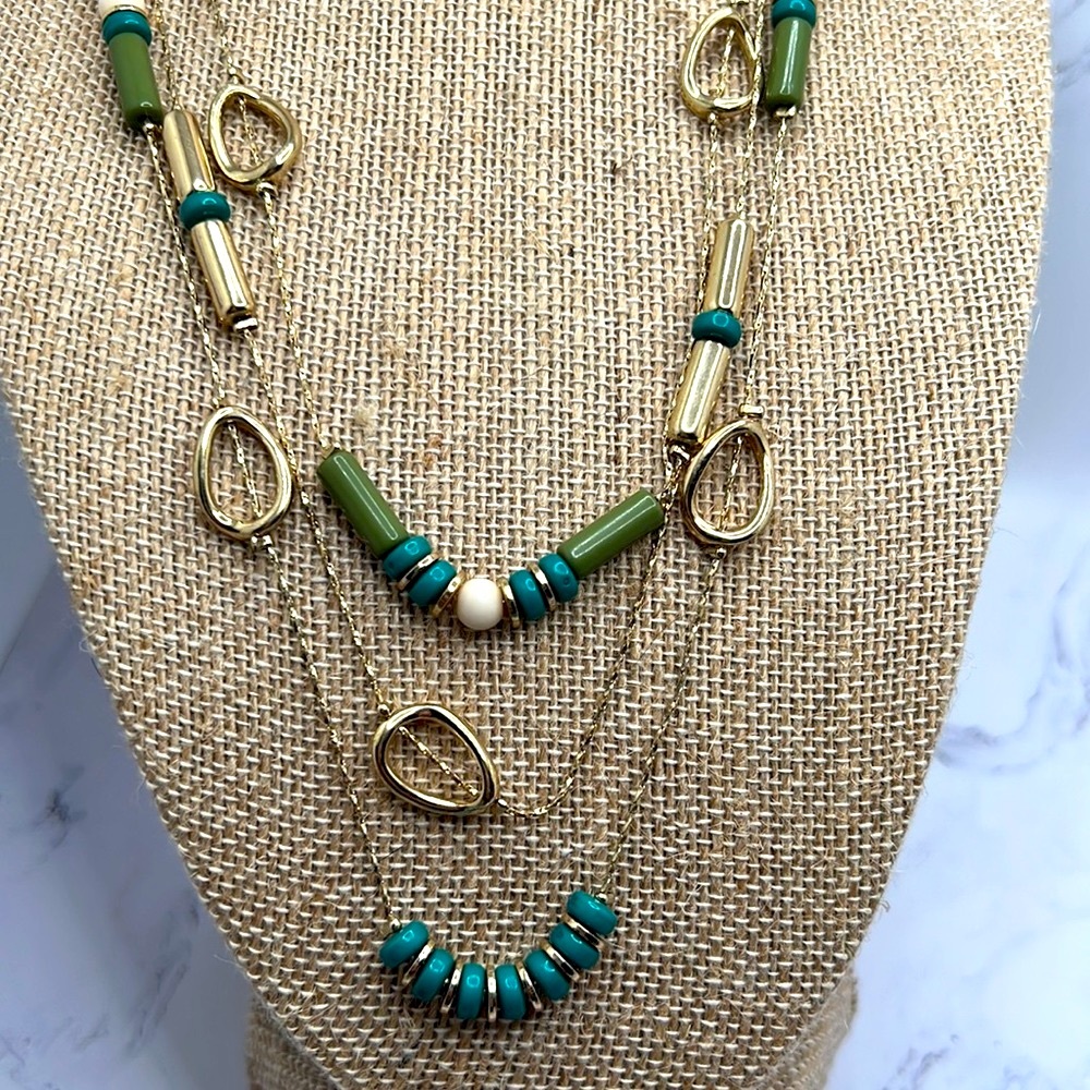 Colorful Trio Necklace.